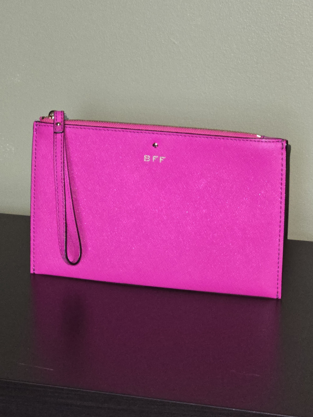 Kate Spade Wedding Belles BFF East/West Wristlet - Vivid Snapdragon Pink